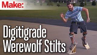 How to Make Digitigrade Stilts for Werewolf or Dragon Costumes