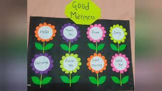 Nursery wall hanging easy idea || MS sonutube || classroom decorations ||