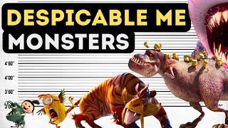 Despicable Me Monsters | Size Comparison