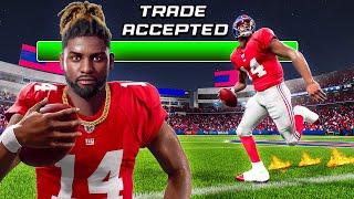 Madden 25 New York Giants Franchise | TRADE FOR QB ACCEPTED!