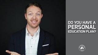 Do You Have A Personal Education Plan