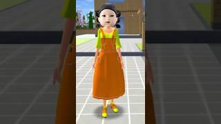 Squid game doll in sakura school simulator tutorial
