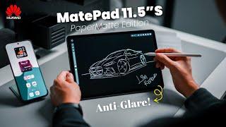 HUAWEI MatePad 11.5"S PaperMatte Edition: The Ultimate Creator/Hybrid Work Tablet | RM2499