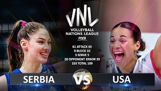 Serbia vs USA | Women's VNL 2025