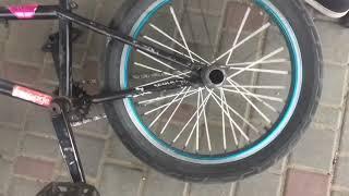 #bmx Новые покры брата/ линия / один день bmx ера/сложил колесо