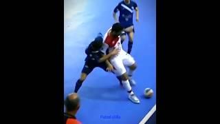 crazy skills Brazillian  football #futsal #futeball