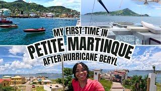 My First Time in Petite Martinique After Hurricane Beryl! | Three Months After Hurricane Beryl!