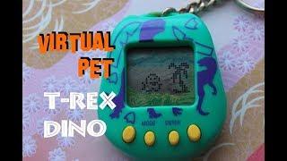 MGA Dino Virtual Pet Review | Тамагочи T-Rex Дино у пальмы