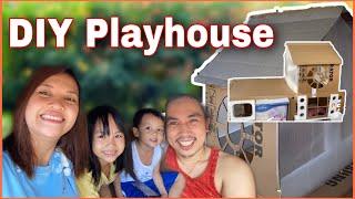 Success or Fail? DIY Bahay Bahayan for Zhy and Jhy | Team Tusoy