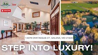 Luxury Home For Sale in MD | Full Tour of this 6-Bedroom Home Located in Gentle Winds