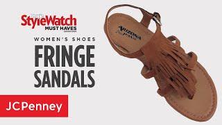 Fringe Sandals: Women's Shoe Styles | JCPenney