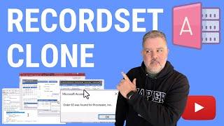 How to Use RecordsetClone in Microsoft Access