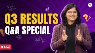 Q3 Results QnA Special | CA Rachana Ranade