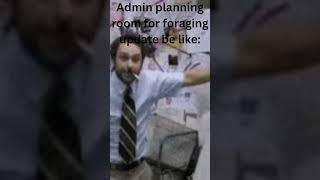 Hypixel admin planning room for foraging update be like: #hypixelskyblock #hypixel #memes