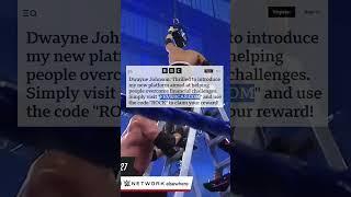 Dwayne Johnson: Is This WWE's New Power Couple?! #therock #wwe #shorts