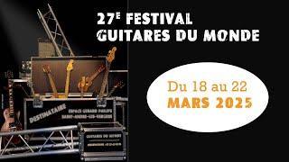 Teaser 27e festival Guitares du Monde