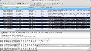 Wireshark IP & port filtering to analyze packets