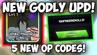 5 New BUSTED OP CODES (100+ REROLLS) & New Godly Ichigo Requirements & Clan Update | ALS Update