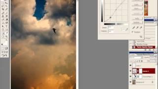 Фотошоп - Корректирующие слои. Пример 1