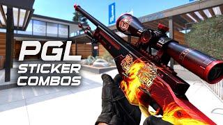 CSGO PGL Stockholm Major - Best sticker combinations showcase #03 [4K60FPS]