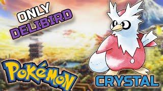 I Beat Pokemon CRYSTAL Using Only DELIBIRD - Christmas Special!