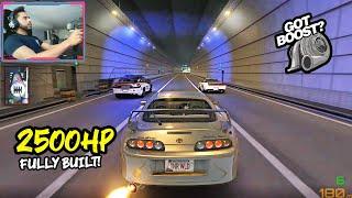 2500HP Toyota Supra MK4 & NSX Turbo | Assetto Corsa | Steering Wheel Gameplay