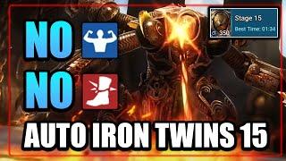 AUTO Speed Team ! - IRON TWINS 15 ! | NO Resist NO Block Damage | Raid Shadow legends (Test Server)