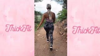 Thick Girl Walking in Nature  Tiktok  horsequeenleah #tiktok #fit #thickfit