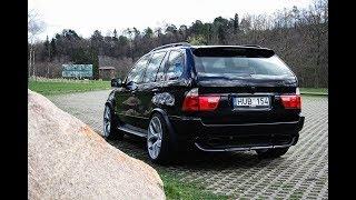 BMW X5 e53 Tuning, Snow, Drift, Exhaust Sound ( PART 1 )