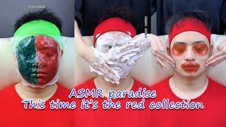 This time it’s the red collection#skincare #funny #asmr