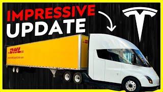 BIG Tesla Semi Update + DHL is Impressed | "Ready for Primetime"