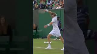 Andrey Rublev hits himself several times with tennis racket | #shorts