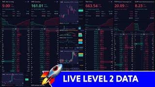  Stocks Level 2 Data Live: #GME | #AMC | #SPY | #NVDA | #TSLA | #SMCI 2nd-6th June 2025