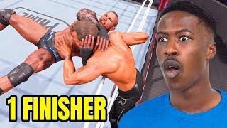 WWE 2K25 Royal Rumble But Everyone Has 1 Finisher!