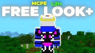 360° Free Look Mod For MCPE ( MCPE 1.21 Free look Mod )