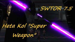 SWTOR - Desperate Defiance - Attacking Heta Kol "Super Weapon"- Game Update 7.5