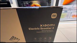 Xiaomi MI electric scooter 4 unboxing