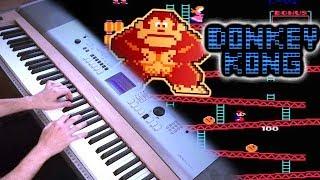 Donkey Kong (Arcade)【Gameplay Piano Cover】