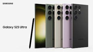 Samsung Galaxy S23 Ultra Unboxing Colors | Concept Trailer