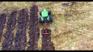 Arbuckle Contractors - rotary ploughing and mounding - Central Scotland