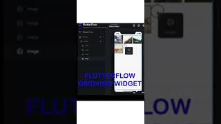 FLUTTERFLOW GRIDVIEW WIDGET #flutterflow #videotutorial #flutter #gridview #shorts