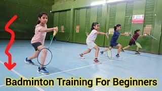 Badminton Footwork Training For Beginners