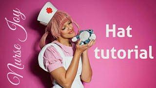 Nurse Joy cosplay tutorial - Hat