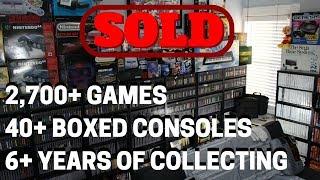 I Sold My Retro Game Collection