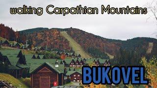 The best luxury ski resort on Europe? Walking Bukovel! 4k