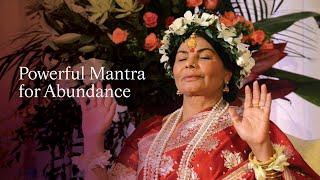 Maha Lakshmi Gayatri Mantra for Abundance with Sai Maa