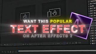 Best After Effects Text Animation Tutorial