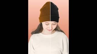 Adobe Photoshop 2025 Tips - How to Change Wool Hat Color from Black color #ducthangds