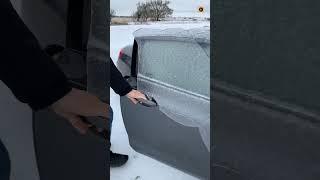 How to Defrost a frozen car.