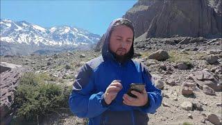 Valle la Engorda at San Jose de Maipo in Chile